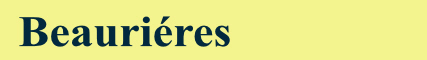 beaurieres